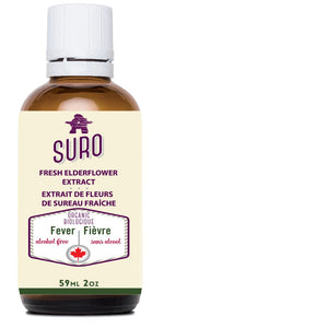 SURO elderflower tincture w/out alcohol